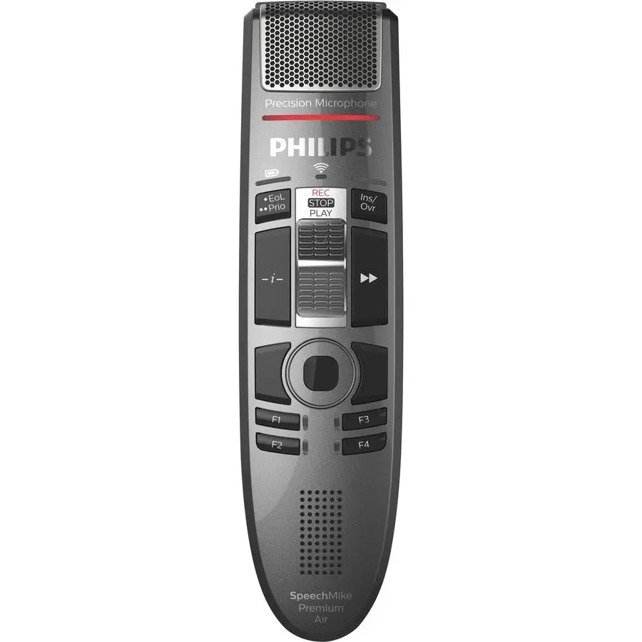Philips SpeechMike Premium Air SMP4010 Digital Voice Recorder with Wireless Lossless Speech Technology