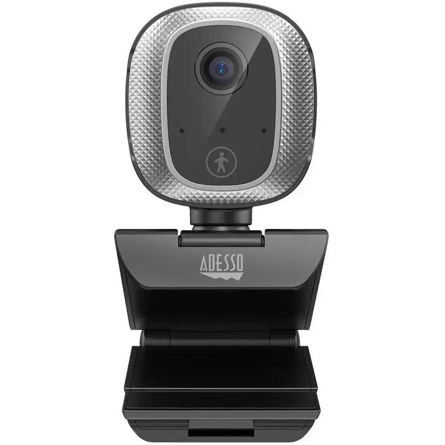 Adesso CyberTrack M1 Webcam - 2.1 Megapixel Full HD with AI Motion and Facial Tracking by Adesso, Inc