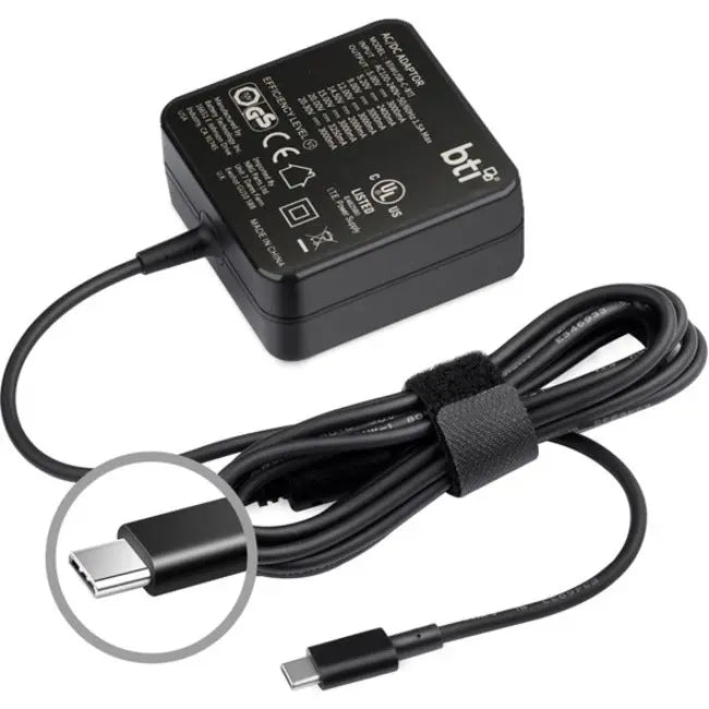BTI LA65NM170-BTI AC Adapter for Dell Latitude Notebooks - 65W Power Supply with 3.25A Current and 120V AC Input