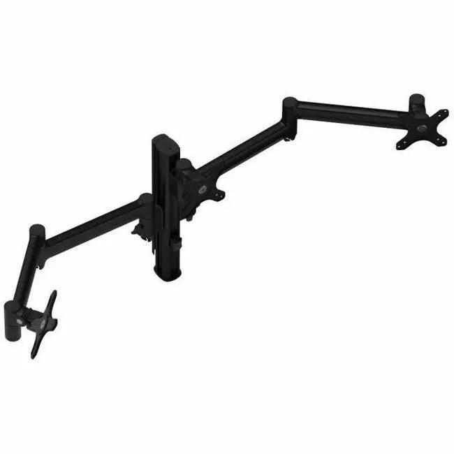 Atdec Mounting Arm for Multiple Monitors - Black, Supports Up to 24-Inch Displays