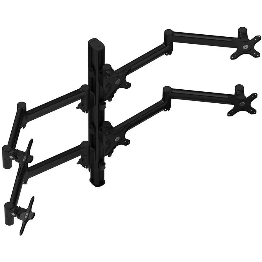 Atdec AWMS-6-13717 Six Monitor Desk Mount with 29.5-inch Post and Adjustable Arms