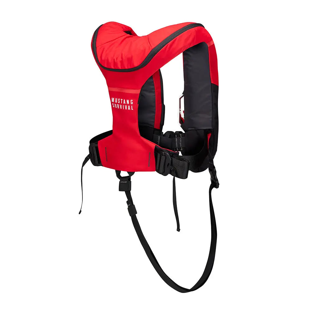 Mustang Survival Atlas 190 DLX Open Ocean Inflatable Personal Flotation Device - Red/Black