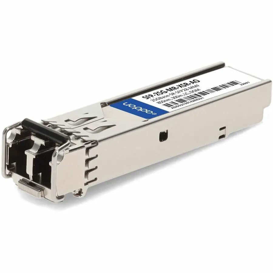 AddOn Arista Networks SFP-25G-MR-XSR Compatible 25GBase-SR SFP28 Transceiver (Multi-Mode, 850nm, 300m, LC) by AddOn