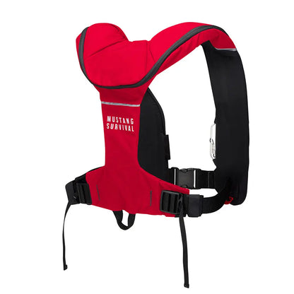 Mustang Survival Elite 190 Offshore Inflatable PFD - Red and Black
