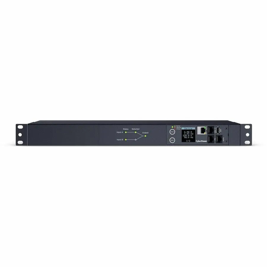 CyberPower PDU44004 Switched ATS Power Distribution Unit for Data Centers and Network Closets