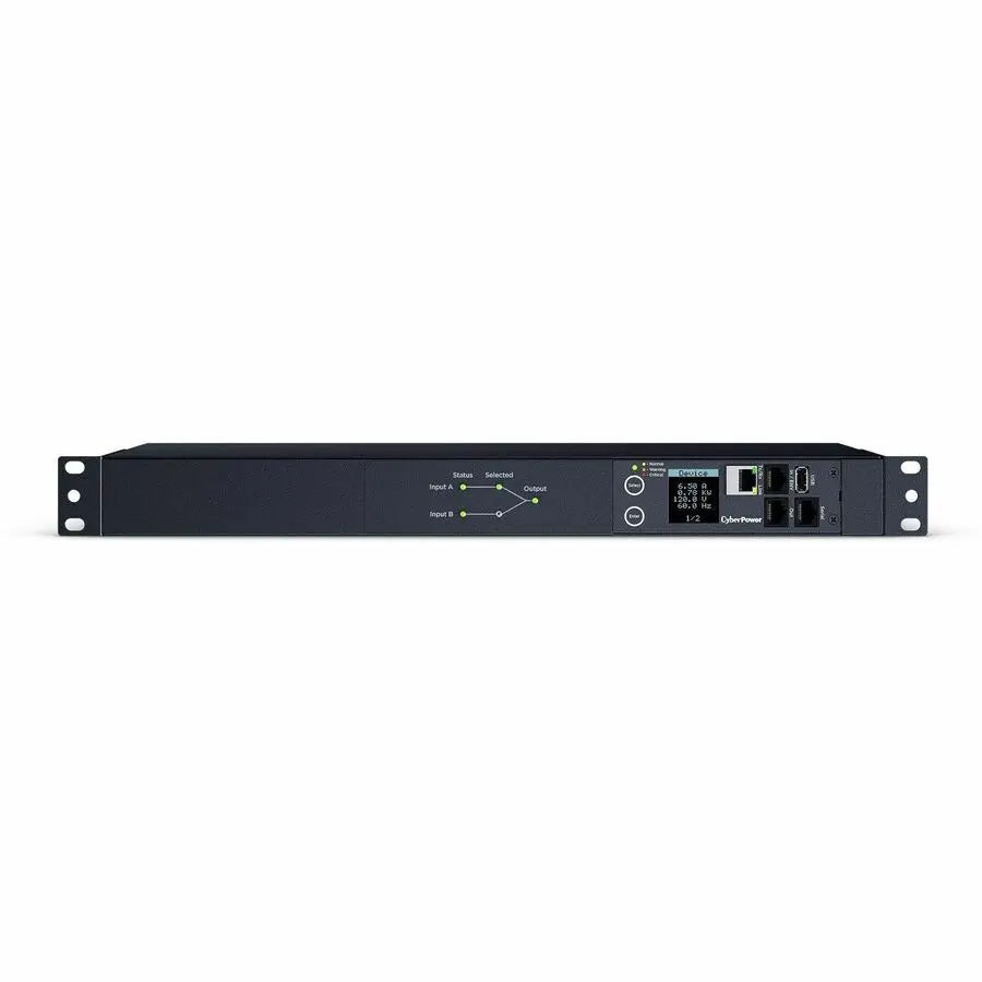 CyberPower PDU44002 Switched ATS Power Distribution Unit for Network Closets