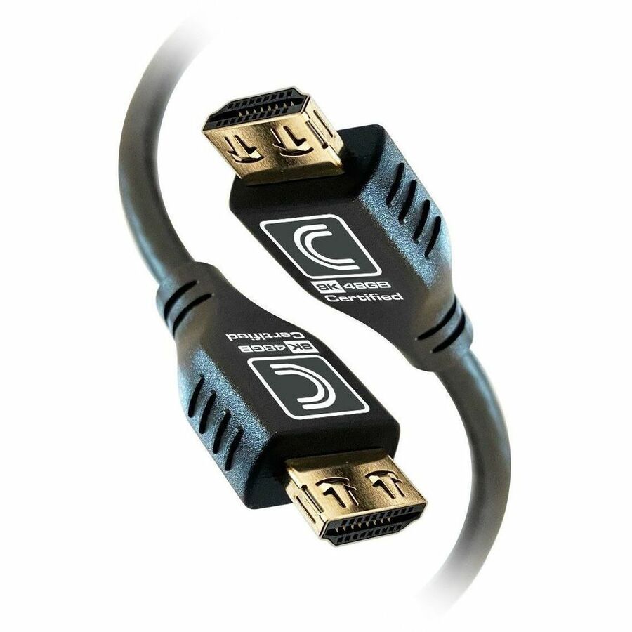 Comprehensive MicroFlex Pro AV/IT HDMI Cable MHD48G-9PROBLK – Ultra High Speed 8K 48Gbps with ProGrip Connectors and Color Coding