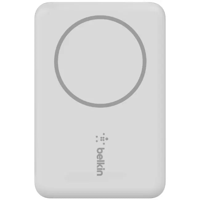 Belkin BoostCharge Magnetic Wireless Power Bank 2.5K for iPhone 14, 13, 12 Series – Portable 2500 mAh Power Bank with MagSafe Compatibility
