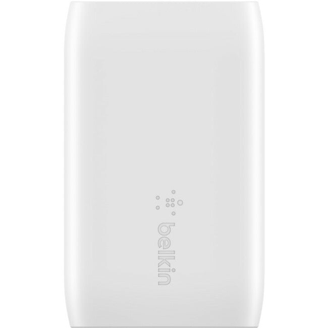 Belkin BoostCharge Dual Wall Charger with PPS and USB-C Lightning Cable – Fast Charging for iPhone & Samsung Devices