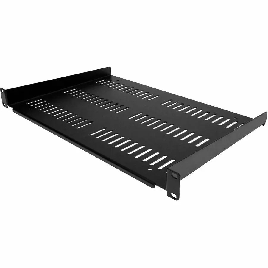 StarTech.com 1U Vented Fixed Rack Shelf - 12-inch Deep for 19-inch EIA-310 Racks