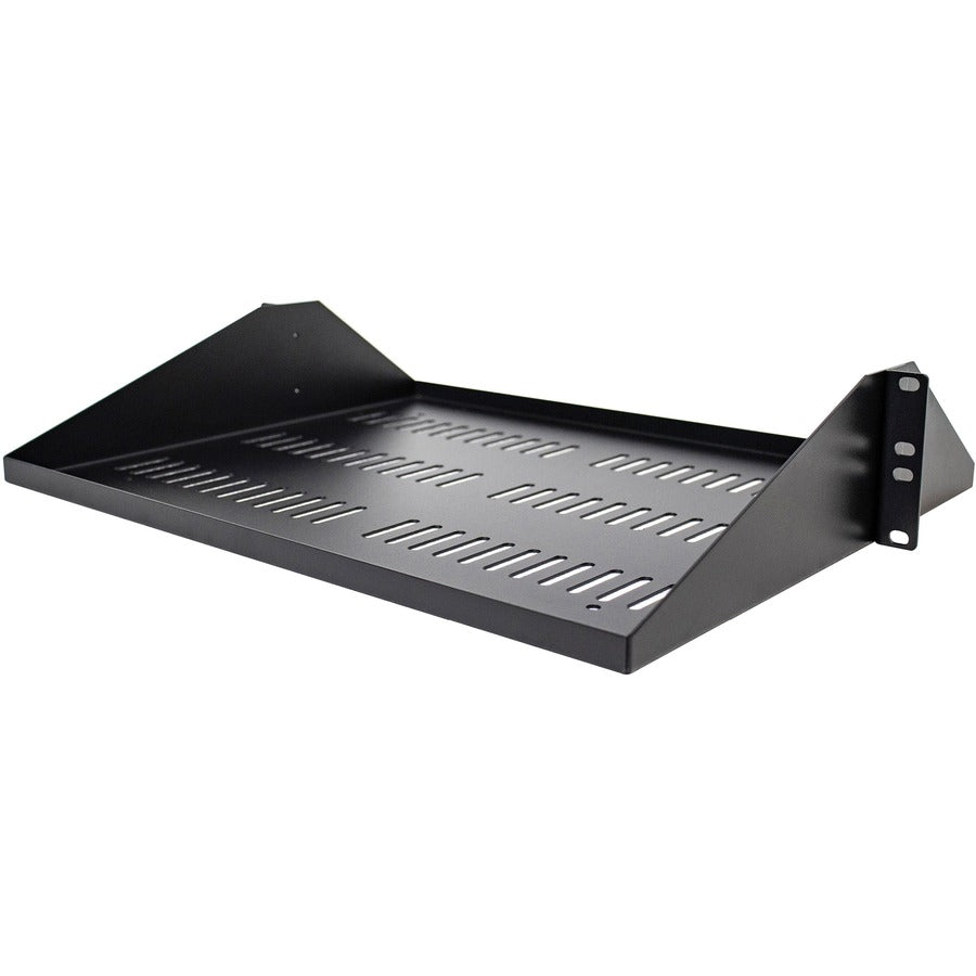 StarTech.com 2U Universal Rack Shelf with Vented Design for 19-inch EIA-310 Racks
