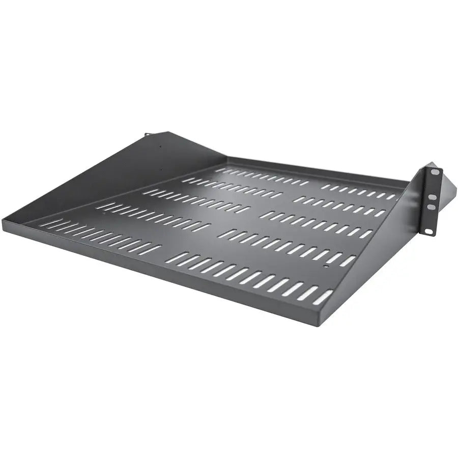 StarTech.com 2U Vented Center Mount Rack Shelf - 20 Inch Deep for 19-Inch Server Racks