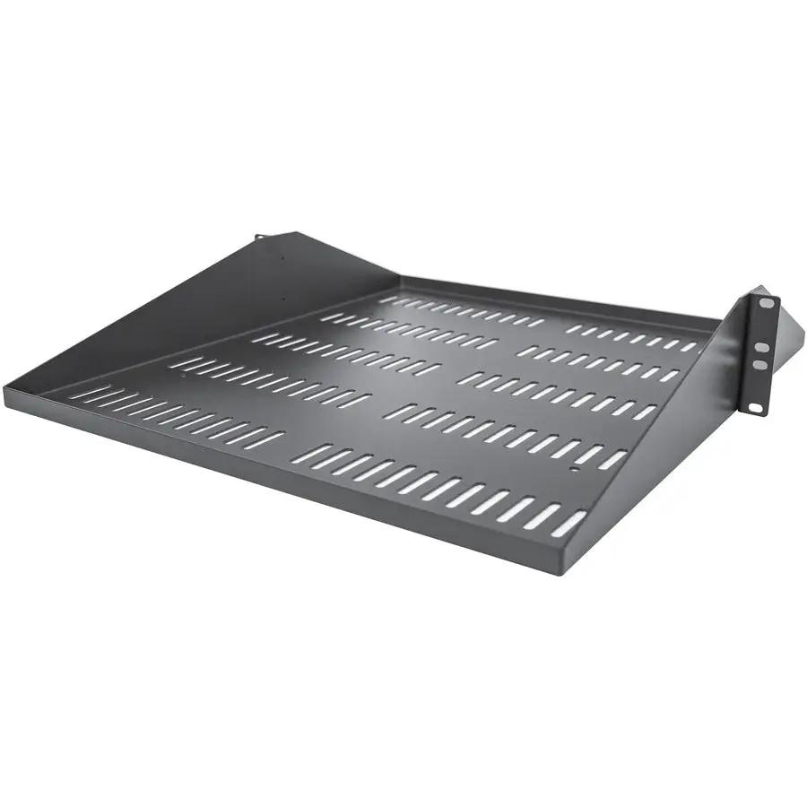 StarTech.com 2U Vented Server Rack Shelf - Center Mount, 20-Inch Deep for 19-Inch Racks by StarTech.com