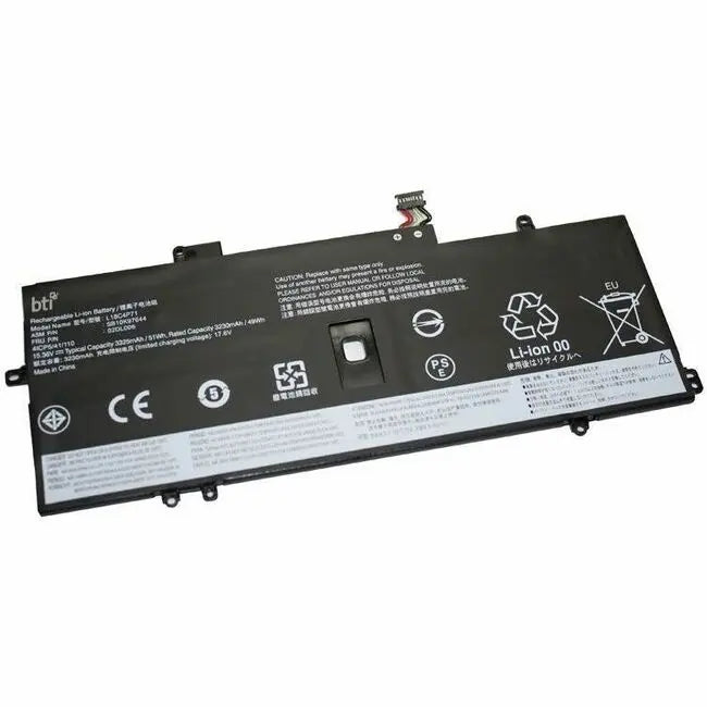 BTI L18M4P72-BTI 15.36V 51Wh Lithium-Ion Notebook Battery for Lenovo ThinkPad X1 Carbon and Yoga Models