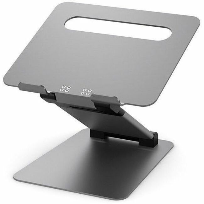 Alogic Elite Plus Adjustable Laptop Riser - Space Gray, Ergonomic Aluminum Stand for MacBook and Laptop Compatibility