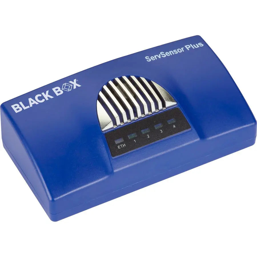 Black Box ALERTWERKS Plus Gateway EME161A-R2 Ethernet/LAN Interface, 4-Port for Environmental Monitoring