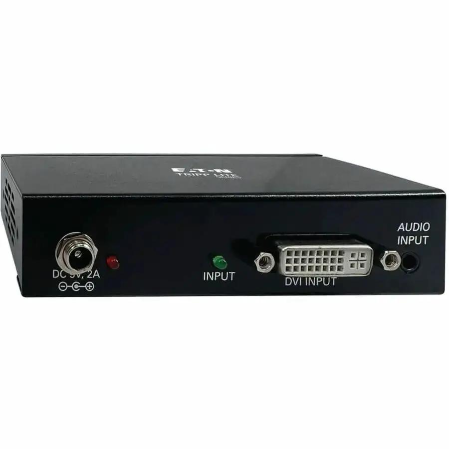 Eaton Tripp Lite Series B116-002A-INT 2-Port DVI Splitter with Audio and Signal Booster by Eaton Corporation