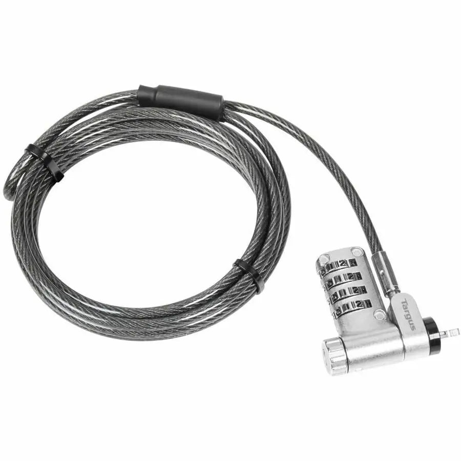 Targus DEFCON Ultimate Universal Resettable Combination Lock - Slimline, Keyless Security for Laptops and Devices