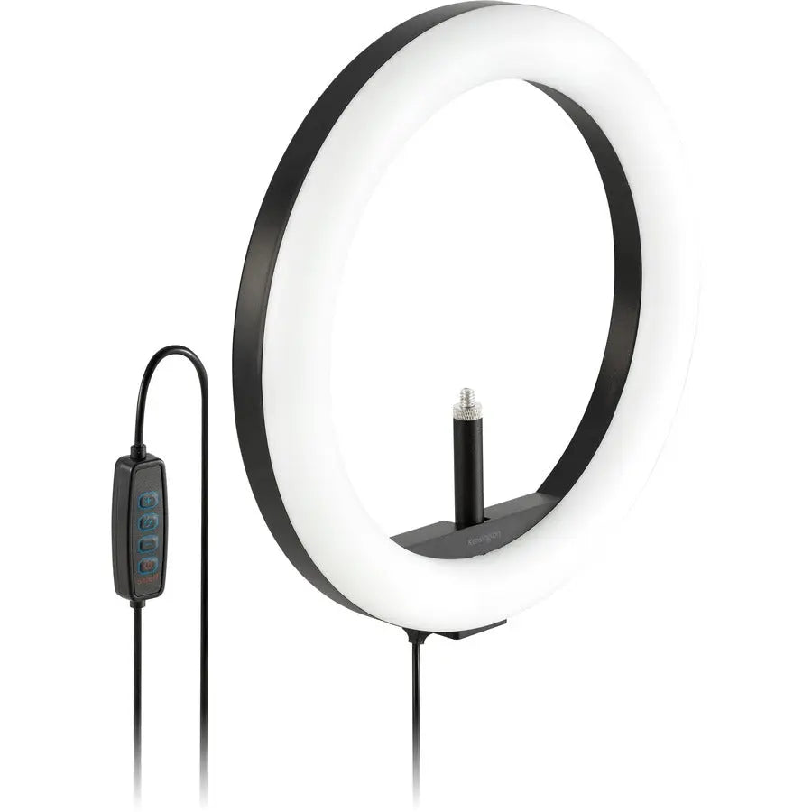 Kensington L1000 Bicolor Ring Light with Webcam Mount for Improved Video Conferencing