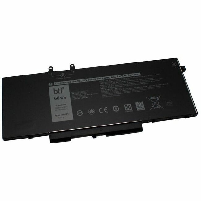 Battery Technology Inc. 15.2V 68Wh Lithium-Ion Notebook Battery for Dell Inspiron 7500, Latitude 5401, Precision 3551
