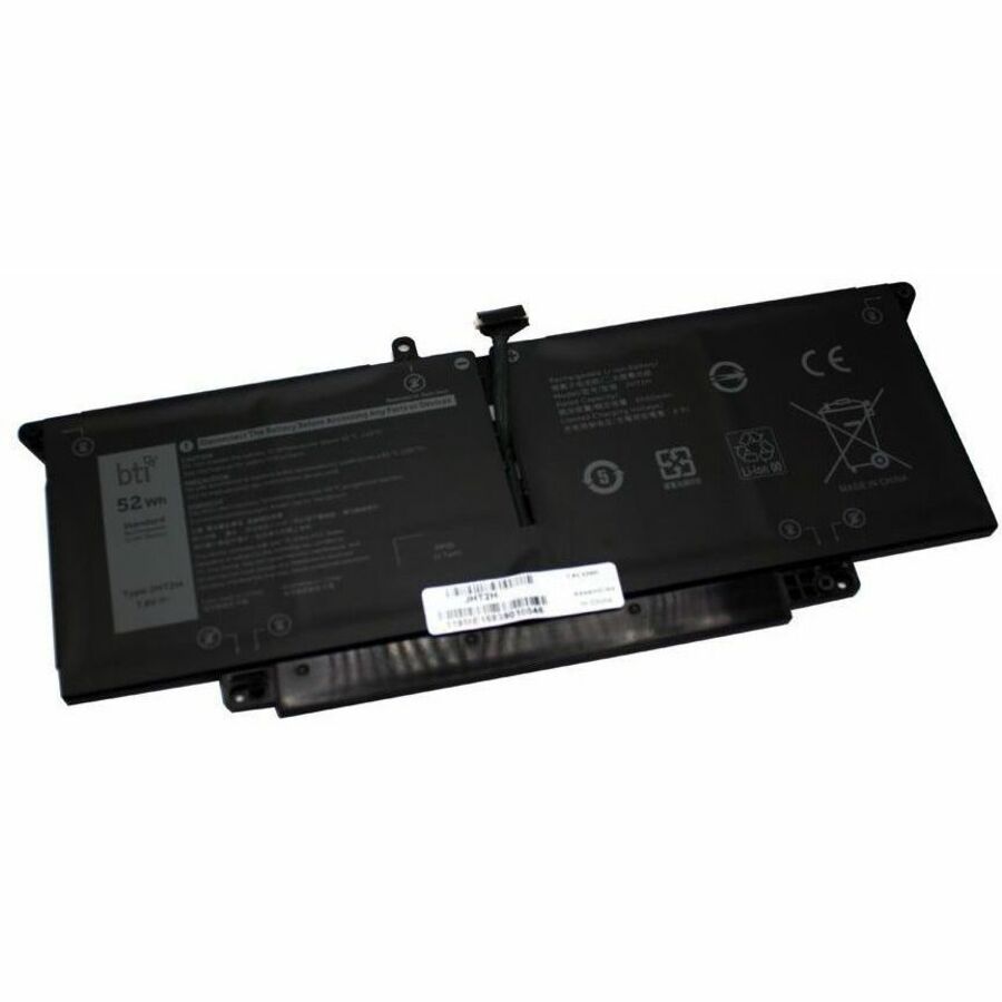 BTI JHT2H-BTI 7.6V 52Wh Lithium-Ion Notebook Battery for Dell Latitude 7310 and 7410