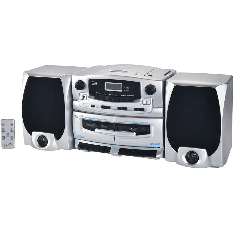 Supersonic SC-2121BT Bluetooth Micro Hi-Fi System - Black