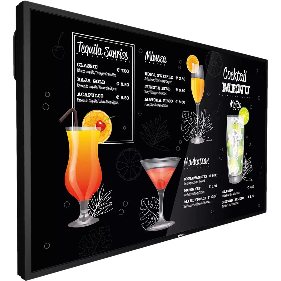 Philips P-Line 43-Inch UHD Digital Signage Display with 700 cd/m² Brightness