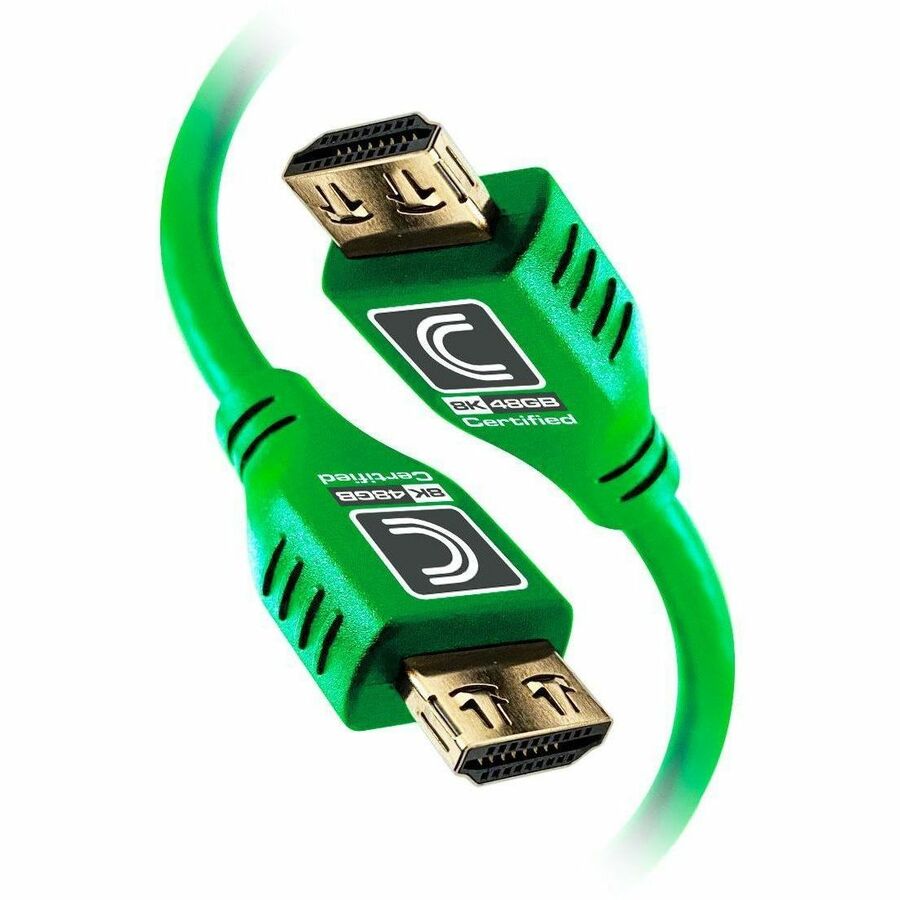 Comprehensive MicroFlex Pro AV/IT 8K HDMI Cable, 9 ft, Green, MHD48G-9PROGRN