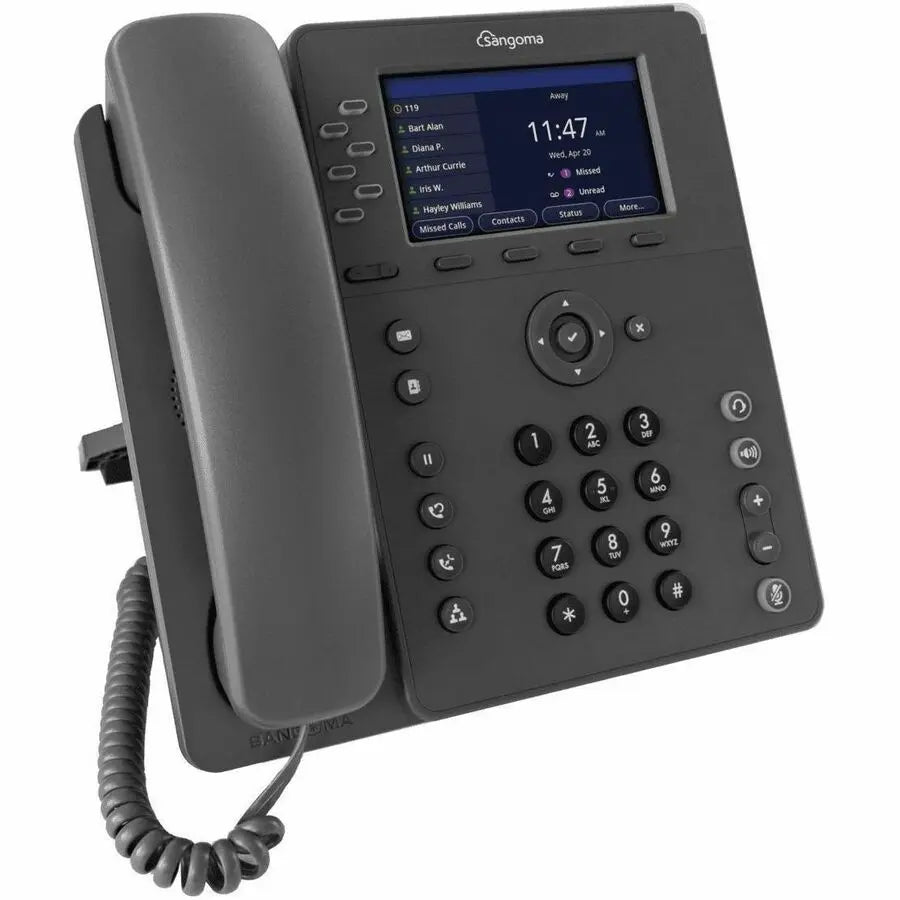 Sangoma Digium P325 IP Phone - High-Definition VoIP Desktop Phone with 3-Way Conference