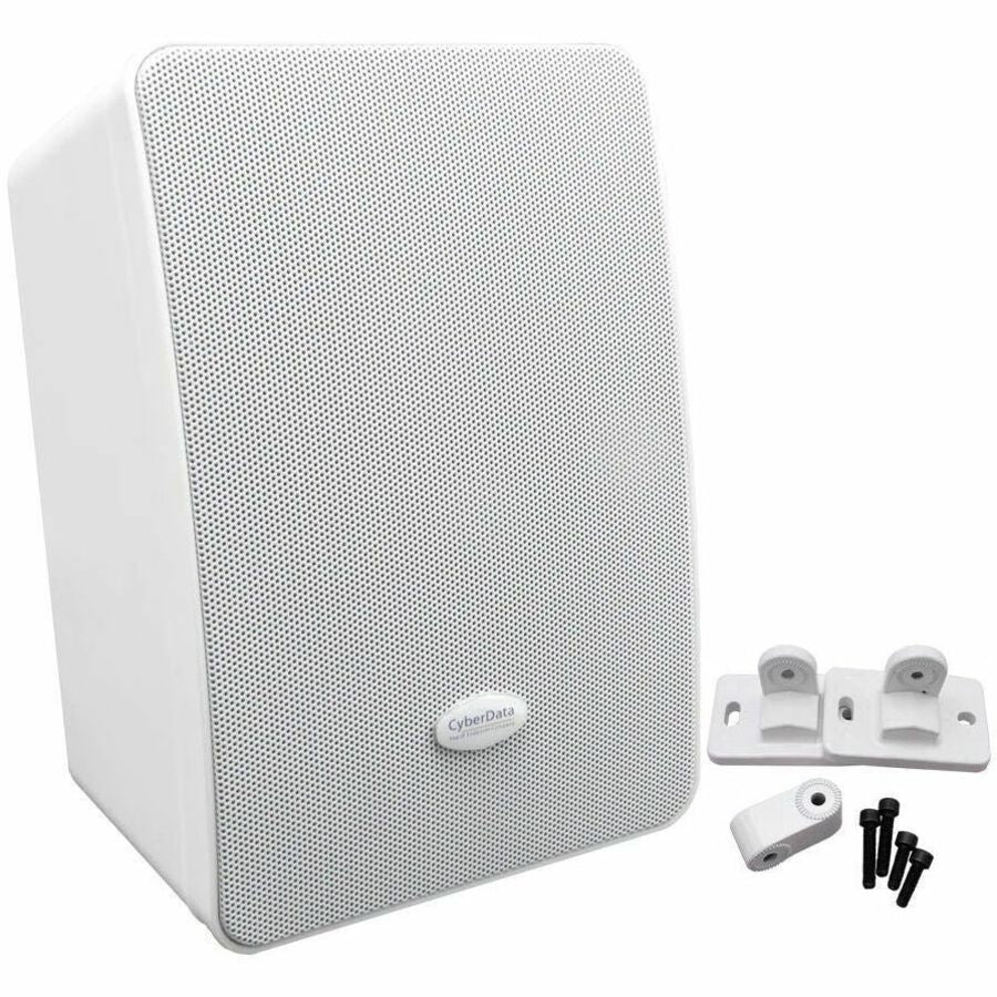 CyberData 011512 VoIP SIP/Multicast PoE Wall-Mount Paging Speaker