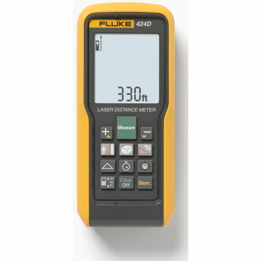 Fluke 424D Laser Distance Meter - Accurate 100 Meter Measurement with Inclination Sensor