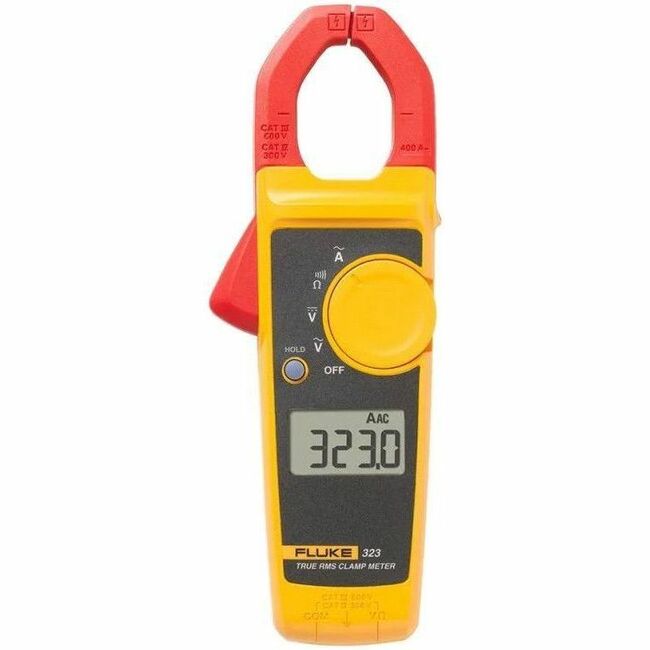 Fluke 323 True RMS Clamp Meter – Reliable 400A AC Current Measurement for Electrical Troubleshooting