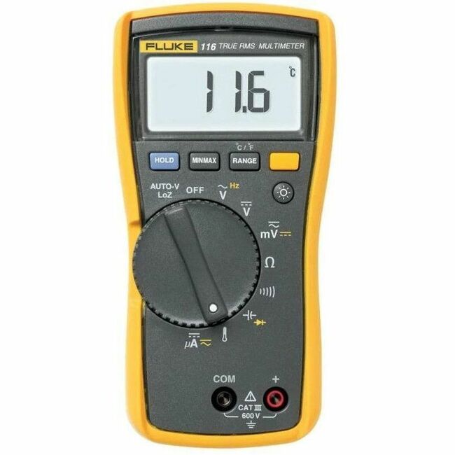 Fluke 116/323 HVAC Combo Kit - Multimeter and True RMS Clamp Meter for HVAC and Electrical Work