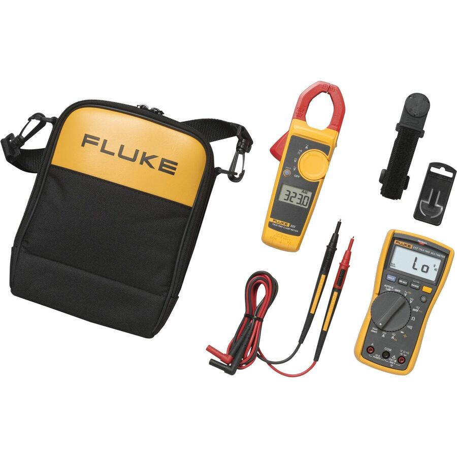 Fluke 117/323 Electricians Multimeter and Clamp Meter Combo Kit