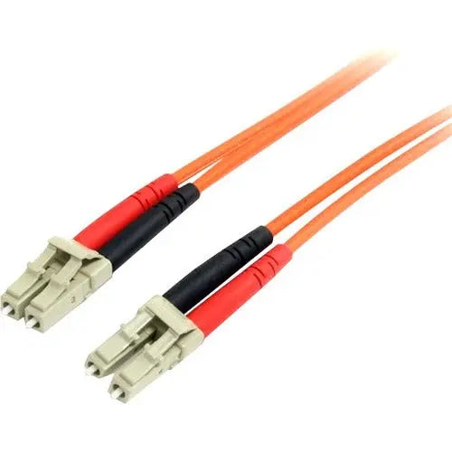StarTech.com 10m Multimode Duplex Fiber Optic Patch Cable LC to LC - LSZH Rated Orange Fiber Jumper Cord