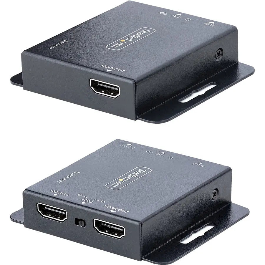StarTech.com 4K HDMI Extender over CAT6/CAT5 Ethernet Cable - 130 ft 4K 30Hz or 230 ft 1080p Video Transmission Kit