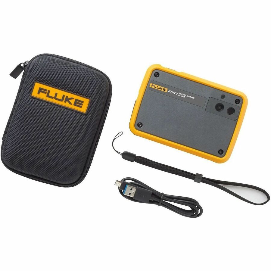 Fluke PTi120 Pocket Thermal Imager - Portable Industrial Infrared Camera with IR-Fusion