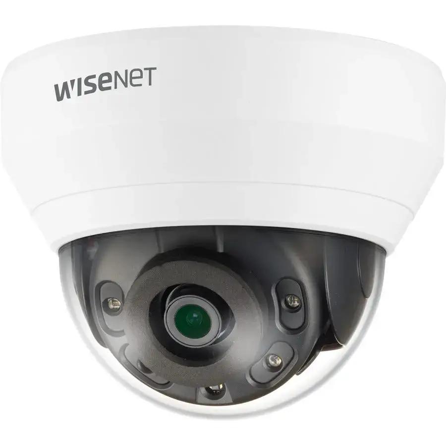 Wisenet QND-7012R 4MP IR Dome Camera – Indoor Network Surveillance with Night Vision and Motion Detection by Hanwha Group