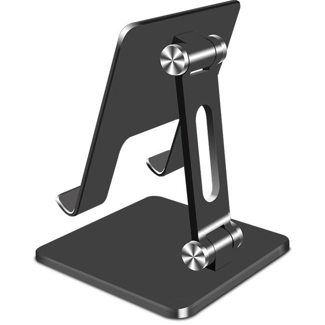 4XEM Desktop Metal Holder for Tablet - Adjustable Aluminum and Silicone Stand for Smartphones and Tablets