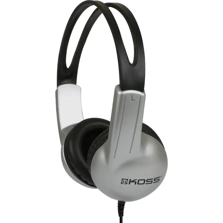 Koss UR10 On Ear Headphones – Lightweight, Noise-Isolating Earbuds with Stereo Sound and 3.5mm Jack