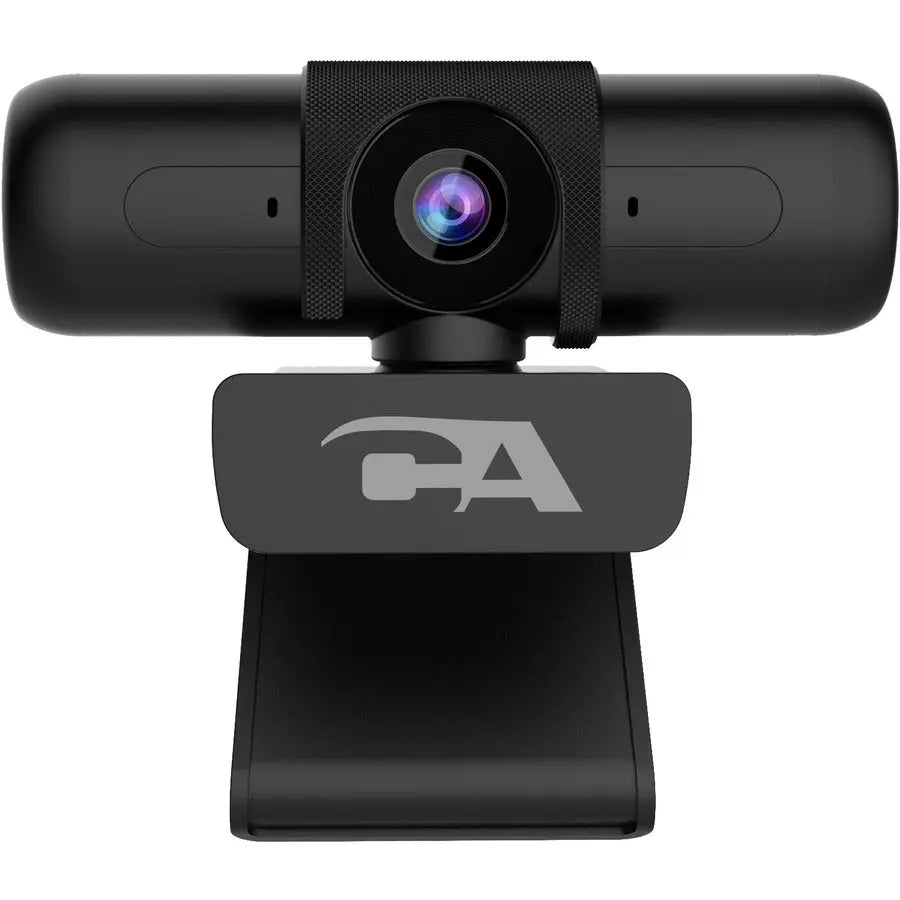 Cyber Acoustics WC-3000 Essential Webcam 5MP 1080p HD with Privacy Shutter and Dual Microphones