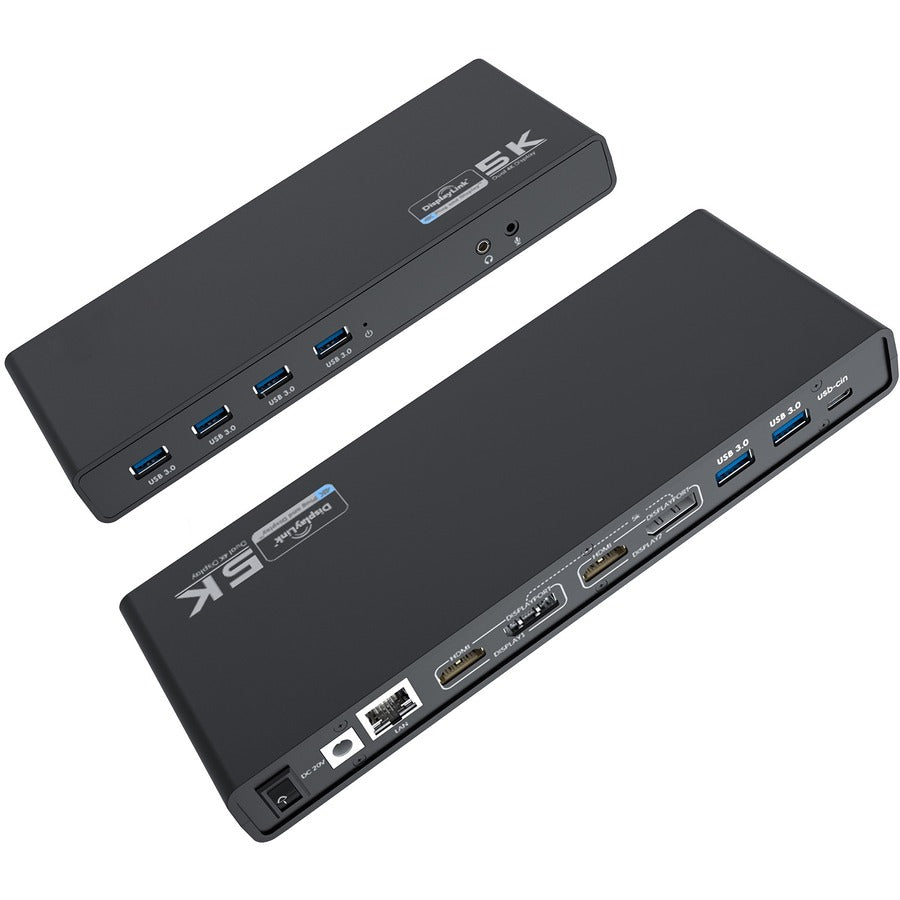 4XEM USB-C Ultra 5K Universal Docking Station with Dual 4K Support and 15 Ports