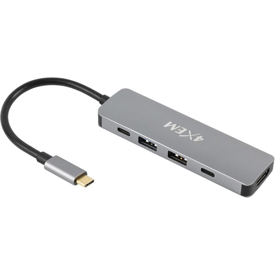 4XEM USB-C 5-in-1 Multiport Adapter Docking Station (Part #4XHB02)