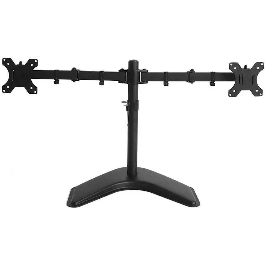 Amer 2XS Free Standing Dual Monitor Mount for 13 to 27 Inch Screens