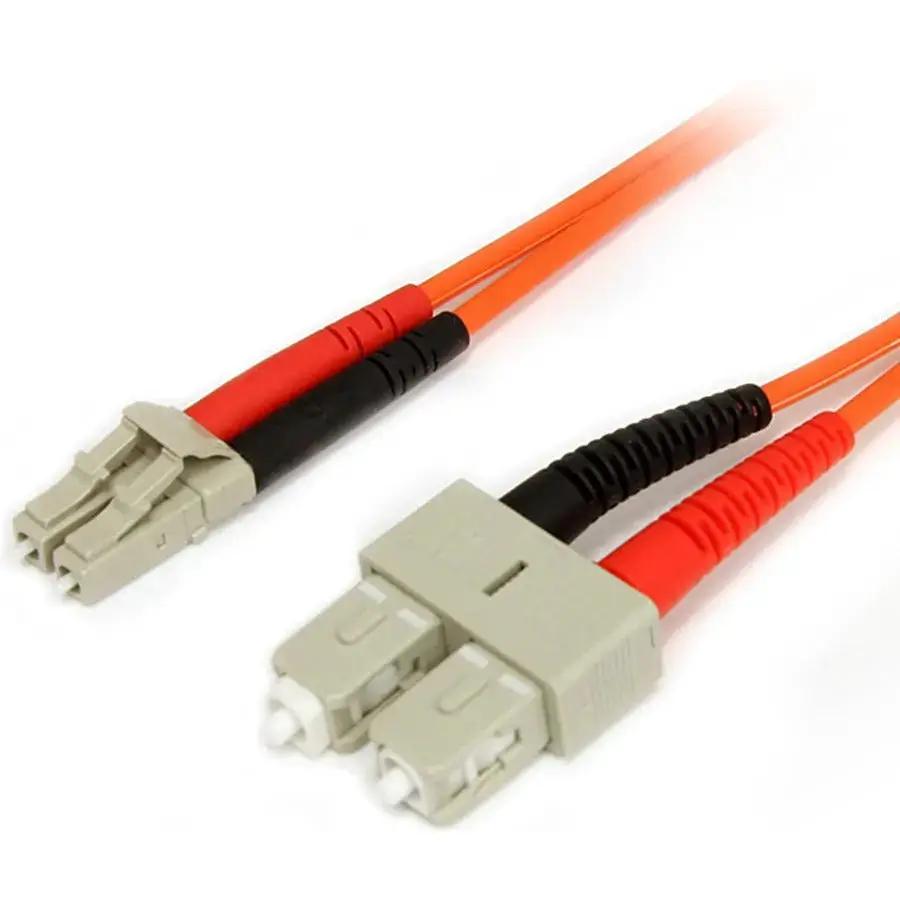 StarTech.com 1m Multimode Duplex Fiber Optic Patch Cable FIBLCSC1 - LC to SC, 62.5/125 Fiber, LSZH Jacket by StarTech.com