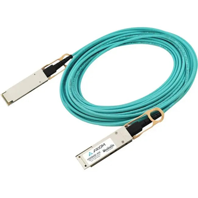 Axiom Memory Solutions 100GBASE-AOC QSFP28 Active Optical Cable, 7m, Aruba Compatible