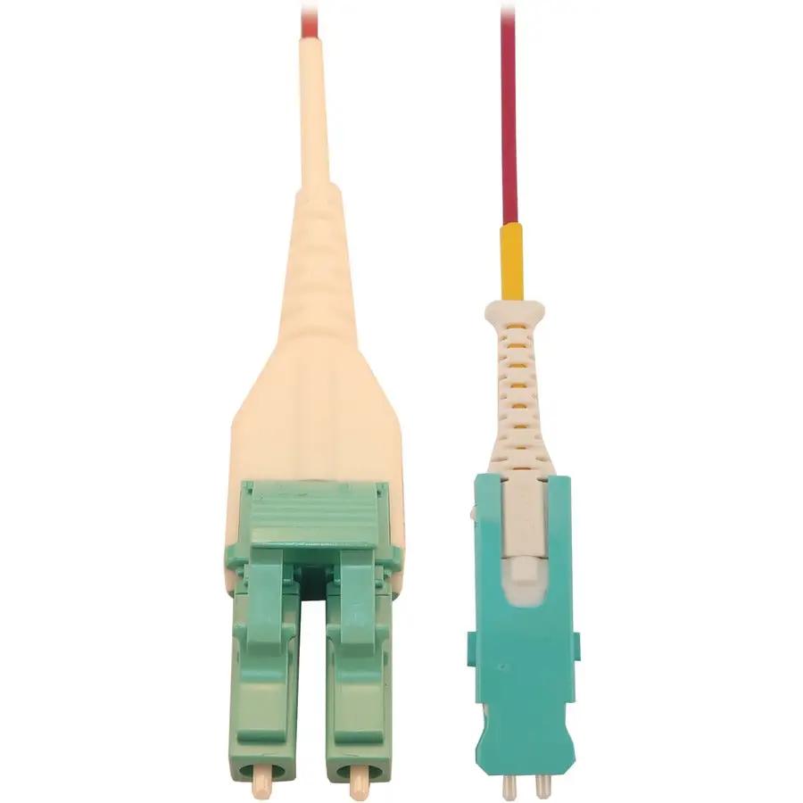Eaton Tripp Lite Series N823L-01M-MG 1-Meter Multimode Fiber Optic Network Cable with Compact SN Connectors by EATON TRIPP LITE SERIES CONNECTIVIT