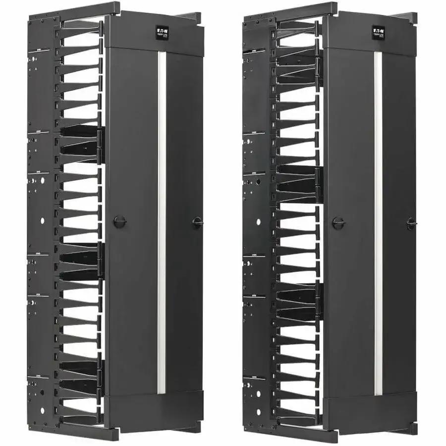 Eaton Tripp Lite Series SRCABLEVRT12HD 7 ft. Vertical Cable Manager for Open Frame Racks by Eaton Corporation