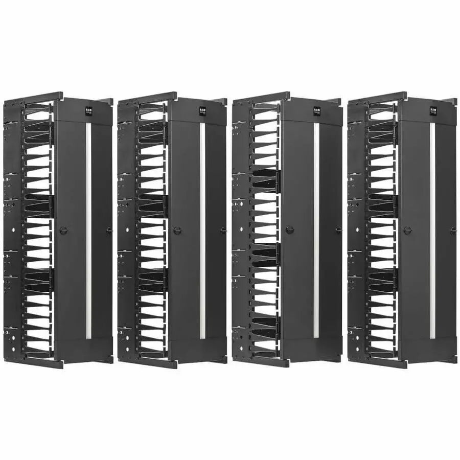 Eaton Tripp Lite SRCABLEVRT12HD2 Vertical Cable Organizer for Open Frame Racks