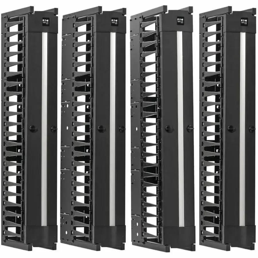 Eaton Tripp Lite SRCABLEVRT6HD2 7 ft. Vertical Cable Manager for Rack Organization by Eaton Corporation